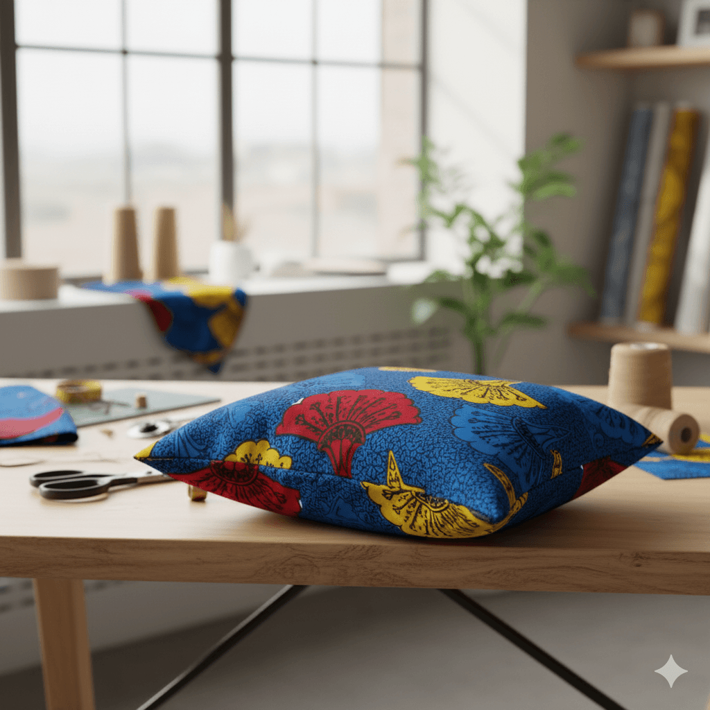 DIY Ankara Pillow